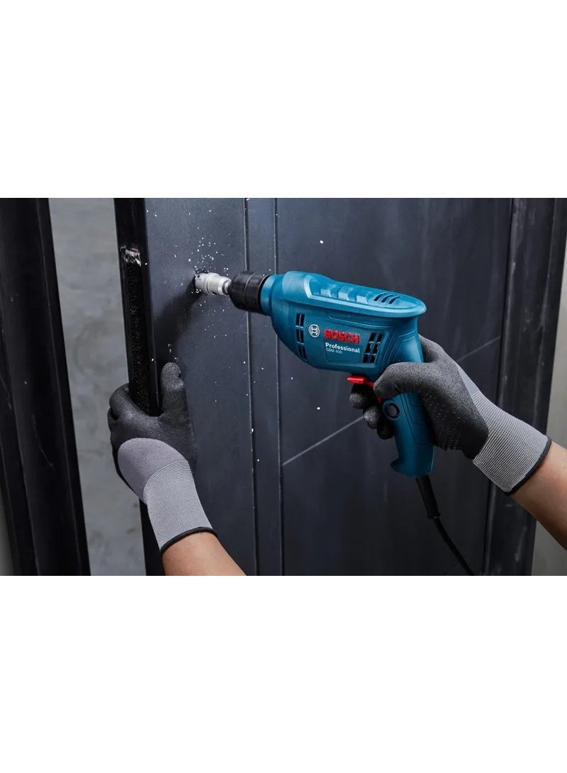 BOSCH GBM 400 Professional Rotary Drill Machine 400W, 10mm Keyed Chuck, Corded Electric Drill for Metal & Wood, Compact & Durable - Image 3